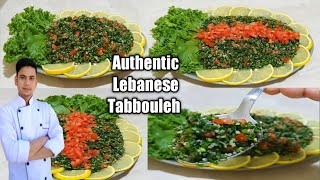 Authentic Lebanese Tabbouleh Tabbouleh Arabic Arabic Healthy salad [upl. by Eigram303]