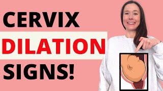 CERVIX DILATION SYMPTOMS  WHAT DOES CERVICAL DILATION FEEL LIKE AND HOW TO TELL IF YOU ARE DILATED [upl. by Mastrianni]