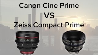 Zeiss CP2 VS Canon Cine Prime [upl. by Iveel]