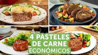 4 pasteles de carne económicos  Kiwilimón [upl. by Chew431]