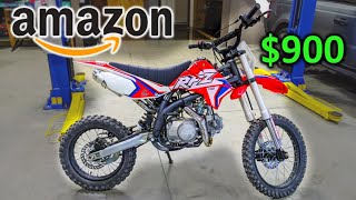 I Bought the CHEAPEST ADULT Dirt Bike on Amazon [upl. by Gratt]