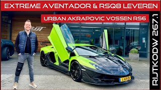 Extreme Lamborghini amp MDesign Carbon RSQ8 leveren  Dikke UrbanVossenAkrapovicEventuri RS6 [upl. by Claude702]