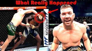 IMPRESSIVE What Really Happened Dricus Du Plessis vs Israel Adesanya [upl. by Airlie545]