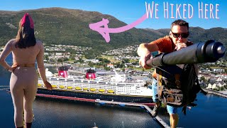 Hiking amp Vikings Nordfjordeid  Norwegian Fjords Cruising With Disney E3 [upl. by Farra499]