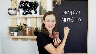 Protein Nutella Schoko Hummus  ohne Proteinpulver amp vegan [upl. by Aneleairam499]