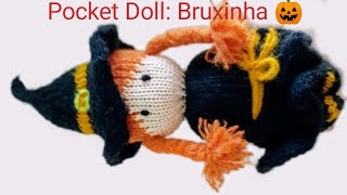 Pocket Doll Bruxinha de Halloween 🎃 [upl. by Hilde]