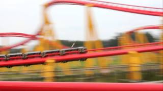 Intimidator 305 off ride HD Kings Dominion [upl. by Alley]