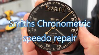 Smiths Chronometric speedo repair BSA C10 250 [upl. by Tat]