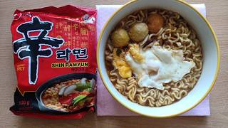 Mì Shin Ramyun bán chạy nhất Hàn Quốc  Nongshim Shin Ramen  Gia Đình HampM [upl. by Mallina]