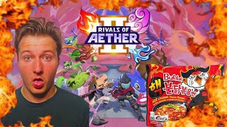 I played Rivals Of Aether 2 with spicy forfeits Part 1 [upl. by Retep]