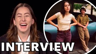 LICORICE PIZZA Interview  Alana Haim Talks Performing with HAIM and Paul Thomas Andersons New Film [upl. by Ylsew]