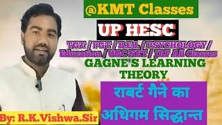 Gagne ka adhigam siddhant  Learning theory of Gagne  Gagne  theory   Rkvishwasir [upl. by Ariet]