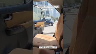 Toyota Fortuner 2020 GCC EXR 27L Call 0521170728 dubaiusedcars usedcarsdubai usedcarsuae [upl. by Amara]