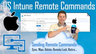 Send Remote Commands actions to iOS devices with Microsoft Intune 88 [upl. by Socrates]