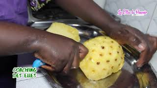 Fabrication du jus naturel a base dananas  Coaching des ELLES [upl. by Gustaf]