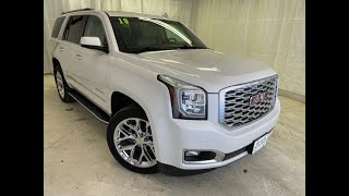 2019 Summit White GMC Yukon Denali ALL WHEEL DRIVE G2910A Motor Inn Auto Group [upl. by Farrell]