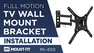 Full Motion TV Wall Mount  Assembly MI4110 [upl. by Chien]