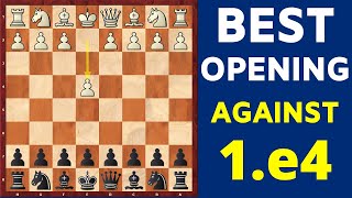 The BEST Chess Opening for Black Against 1e4 [upl. by Annavas]