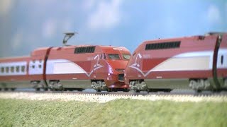 KATO TGV Thalys PBKA amp PBA N scale [upl. by Udele30]