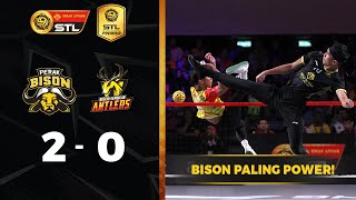 Perak Bison 20 Negeri Sembilan Antlers  Emas Anuar STL 202223 [upl. by Krenek]