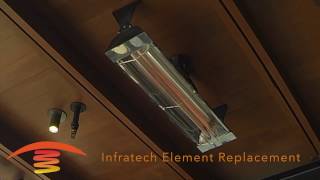 Infratech Element Replacement  patioheatcom [upl. by Huebner]