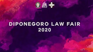 Opening Ceremony Diponegoro Law Fair 2020 [upl. by Tloc991]