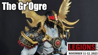 Mythic Legions Custom GrOgre available at Legionscon 2023 [upl. by Essirahs85]