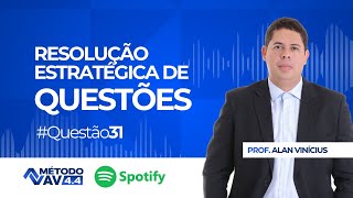 Resolução Estratégica de Questões  Questão 31 [upl. by Niamreg]