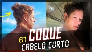 COMO FAZER COQUE EM CABELO CURTO  DICAS e TRUQUES [upl. by Flyn]