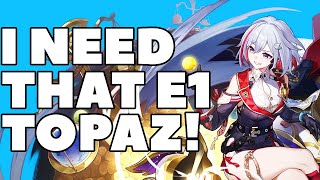 E1 Topaz is REQUIRED Most Honkai Star Rail Rolls Ive Done in ONE VIDEO [upl. by Repsac186]