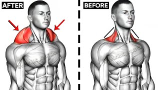 8 BEST EXERCISE TRAPEZIUS WORKOUT 🔥 [upl. by Arahsal]