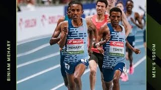 World U20 record for Biniam Mehary in the mens 1500m33483 What a night for 🇪🇹 in Torun ‼️World [upl. by Trueblood153]