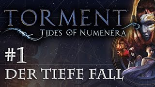 Lets Play Torment Tides of Numenera 1 – Der tiefe Fall Blind  Deutsch  Roleplay [upl. by Neelie]