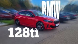 BMW 128ti 2023 0Top speed on Autobahn [upl. by Niattirb]