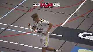 Nykvarn IF vs AIK IBF Highlights SSL Omgång 5 [upl. by Mikey259]