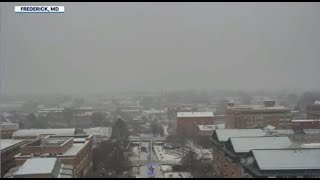 LIVE CAM Snow in Frederick MD [upl. by Ruthy]