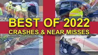 UK Dash Cameras  Best of 2022 Crashes amp Near Misses [upl. by Johannes]