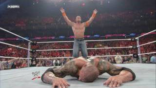 Randy Orton vs Batista [upl. by Ainitsirhc809]