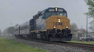 CSX W003 With Its Gyralight On [upl. by Zita812]