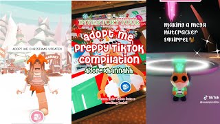 ☃️🎄 PREPPY CHRISTMAS ADOPT ME TIKTOK COMPILATION  PART 2  adorexhannahh [upl. by Ahsaet563]