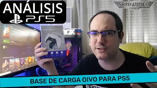 ANÁLISIS BASE DE CARGA OIVO PARA PLAYSTATION 5  PS5  estación de carga  charging dock [upl. by Pearse555]