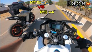 R15 V4 VS M15  HYPER RIDE IN CITY 💥⚡️ [upl. by Rennoc]