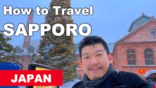 Sapporo Travel  What to Do amp Eat in Sapporo Winter Travel Tips❄️ Hokkaido Japan [upl. by Rosmunda]