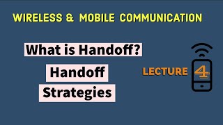 What is handoff Handoff Strategies [upl. by Nicolle]