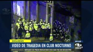 Este video muestra lo que ocurrió en las afueras de club nocturno bogotano [upl. by Arytal280]