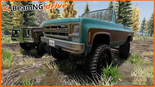 GMC JIMMY TAKES ON OFFROAD TRAIL  BEAMNGDRIVE MP [upl. by O'Driscoll]