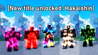 I Unlocked Every Haki Color In One Video Blox Fruits [upl. by Nabalas]