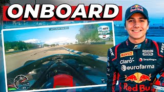 INDYCAR ONBOARD Volta rápida de Enzo Fittipaldi em Sebring [upl. by Asselim]