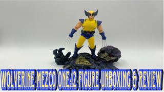 Wolverine Mezco One12 Deluxe Steelbox Figure Unboxing amp Review [upl. by Enyallij]