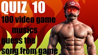 Video Game Music Quiz 10 100 Song Edition [upl. by Jovitah486]